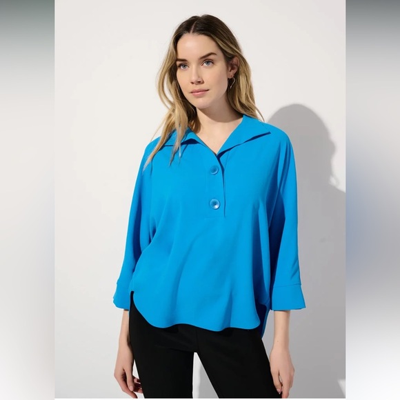 Joseph Ribkoff Tops - Joseph Ribkoff French Blue Doleman Top